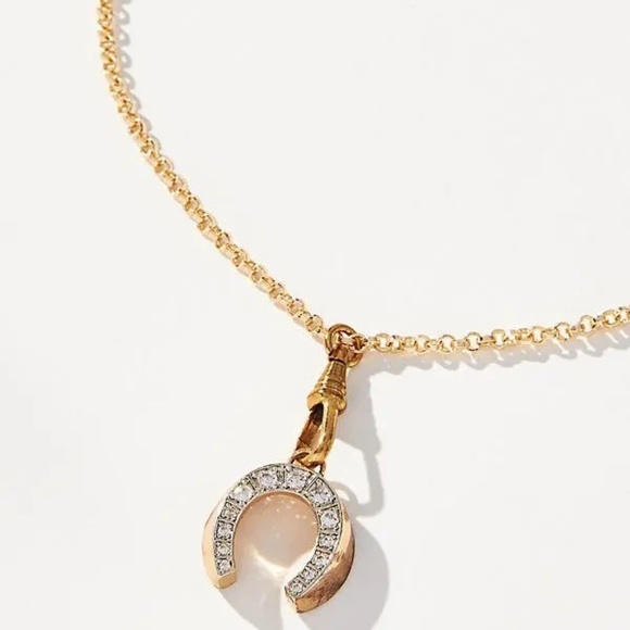 Anthropologie Jewelry - NWT Anthropologie Western Horseshoe Charm Necklace